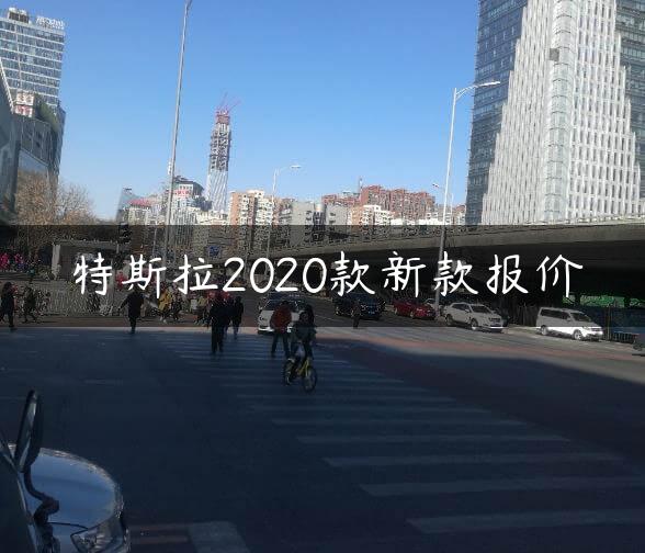 特斯拉2020款新款报价