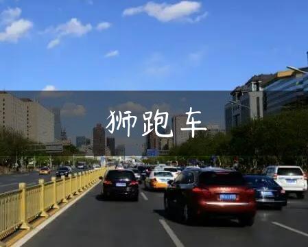 狮跑车