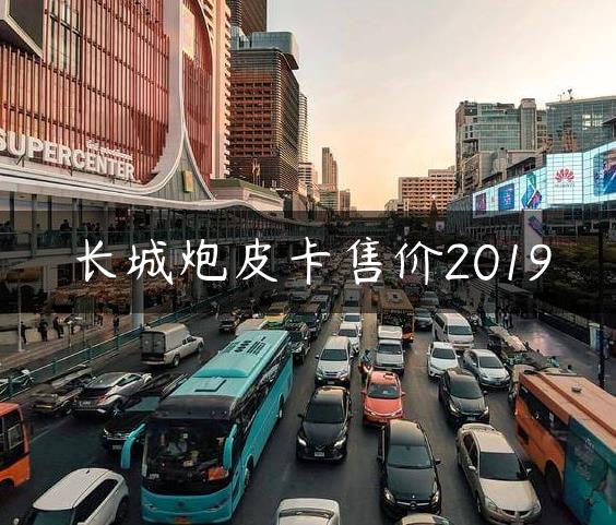 长城炮皮卡售价2019