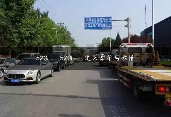 520Li–520Li – 定义豪华与激情