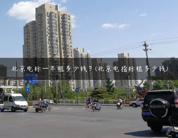 北京电标一年租多少钱？(北京电指标租多少钱)