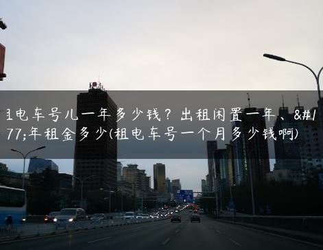 租电车号儿一年多少钱？出租闲置一年、三年租金多少(租电车号一个月多少钱啊)