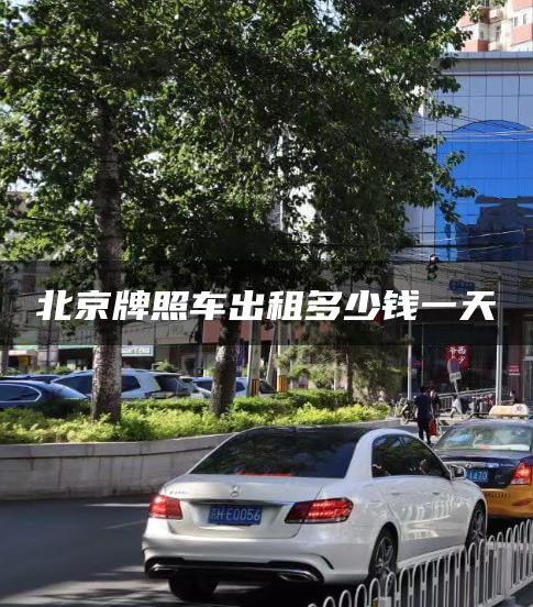 北京牌照车出租多少钱一天