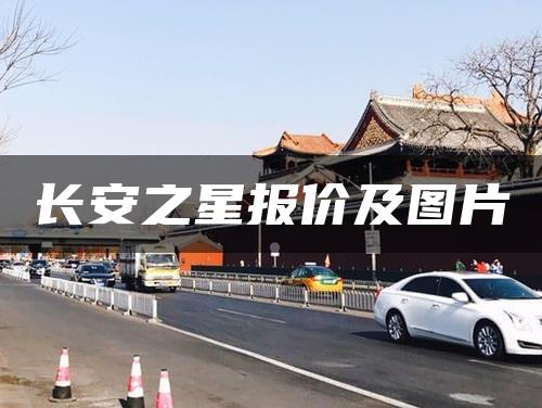 长安之星报价及图片