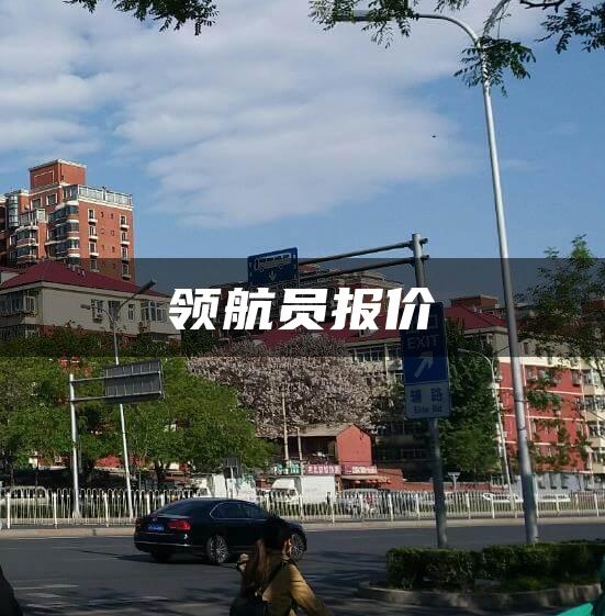 领航员报价