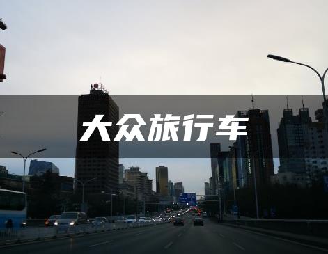 大众旅行车