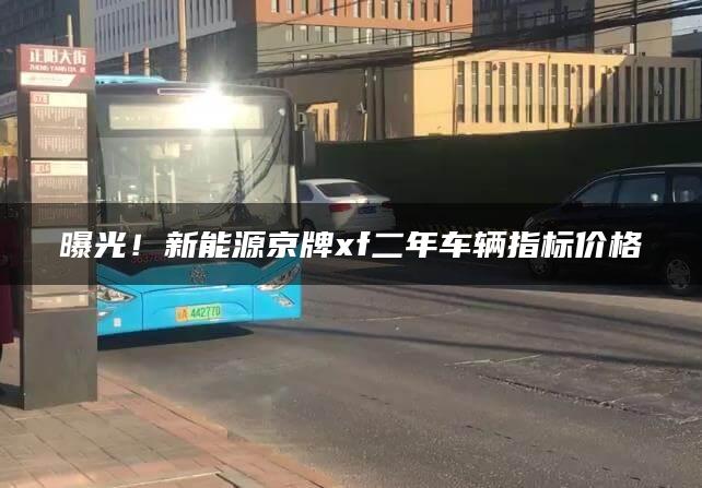曝光！新能源京牌xf二年车辆指标价格