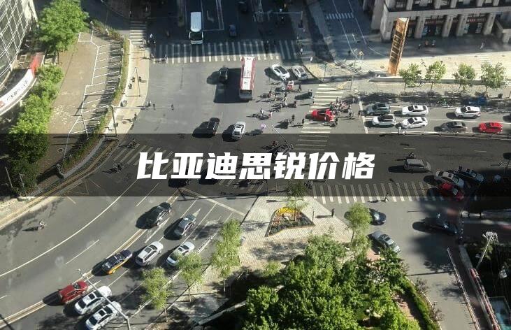 比亚迪思锐价格