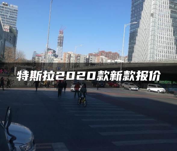 特斯拉2020款新款报价