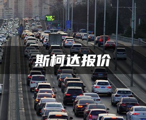 斯柯达报价