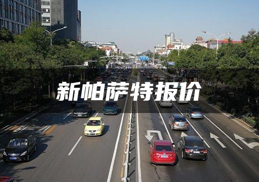 新帕萨特报价