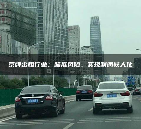 京牌出租行业：瞄准风险，实现利润较大化