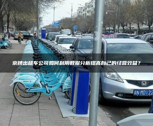 京牌出租车公司如何利用数据分析提高自己的经营效益？