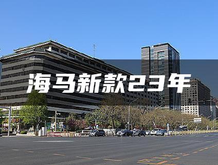 海马新款23年