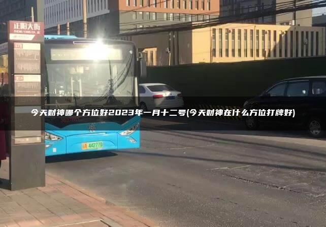 今天财神哪个方位好2023年一月十二号(今天财神在什么方位打牌好)