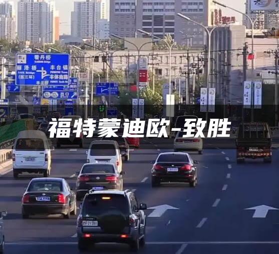 福特蒙迪欧-致胜