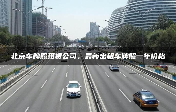 北京车牌照租赁公司，最新出租车牌照一年价格