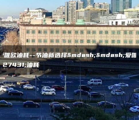 爱唯欧油耗–节油新选择——爱唯欧油耗
