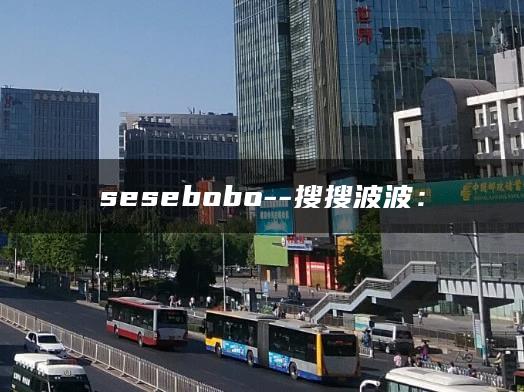 sesebobo–搜搜波波：