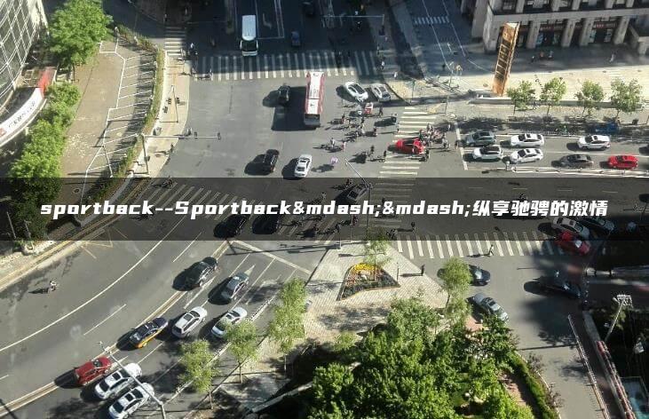 sportback–Sportback——纵享驰骋的激情