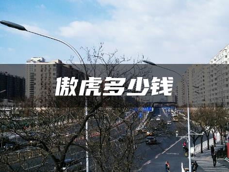 傲虎多少钱