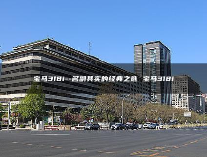 宝马318i–名副其实的经典之选 宝马318i