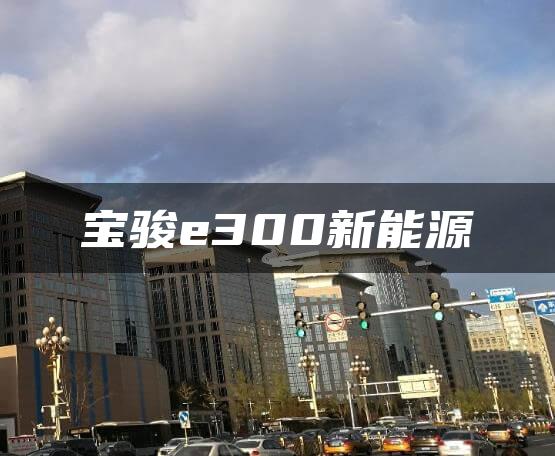 宝骏e300新能源