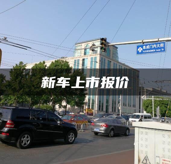 新车上市报价