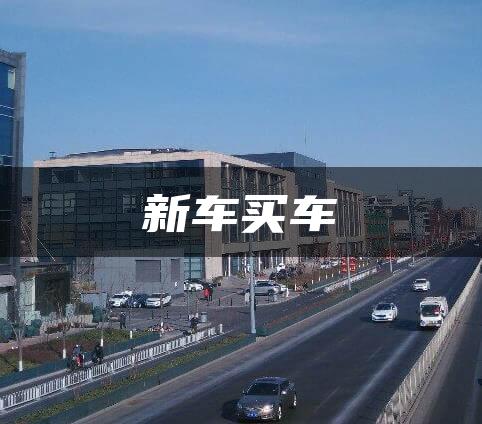 新车买车