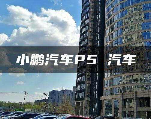 小鹏汽车P5 汽车