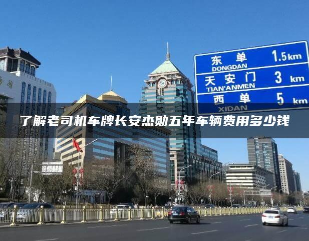 了解老司机车牌长安杰勋五年车辆费用多少钱
