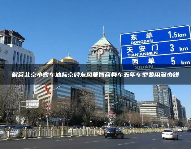 解答北京小客车油标京牌东风菱智商务车五年车型费用多少钱