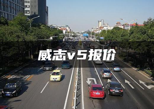 威志v5报价