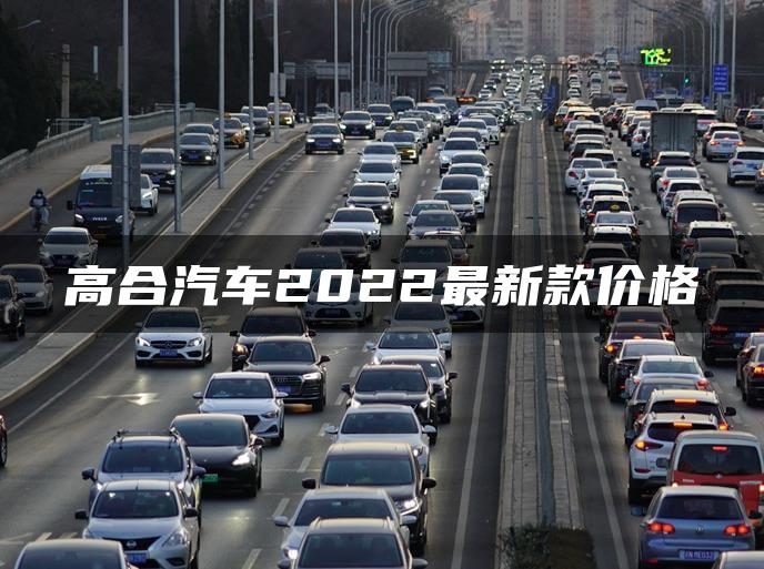 高合汽车2022最新款价格