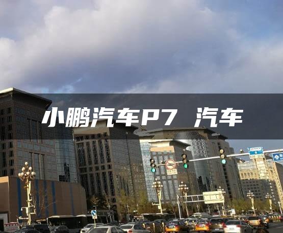小鹏汽车P7 汽车