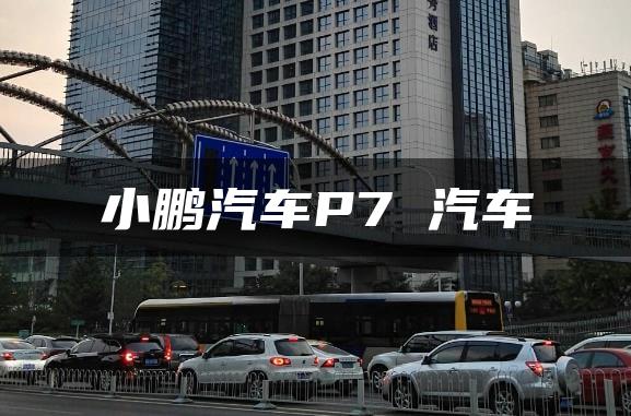 小鹏汽车P7 汽车