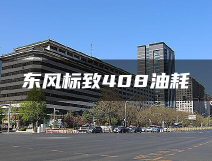 东风标致408油耗