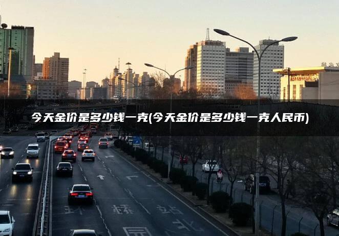 今天金价是多少钱一克(今天金价是多少钱一克人民币)